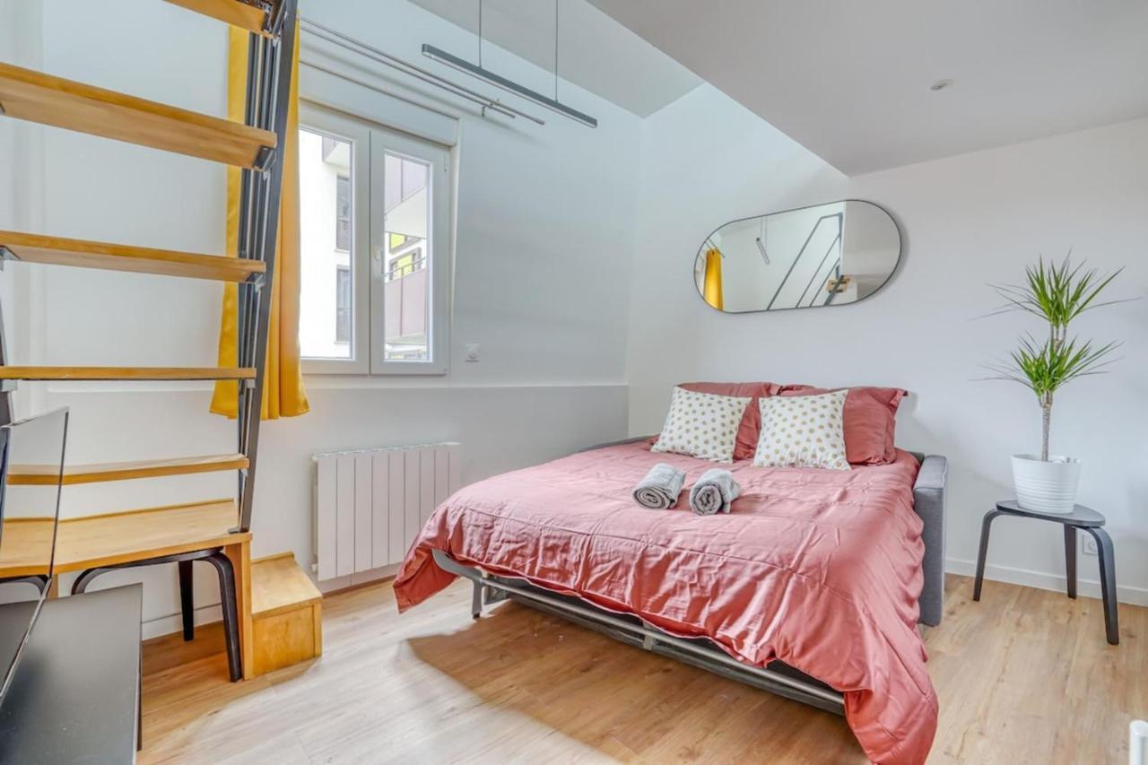 Studio Mezzanine 3-4 Pers Tout Equipe Wifi Apartment Montreuil  Exterior photo