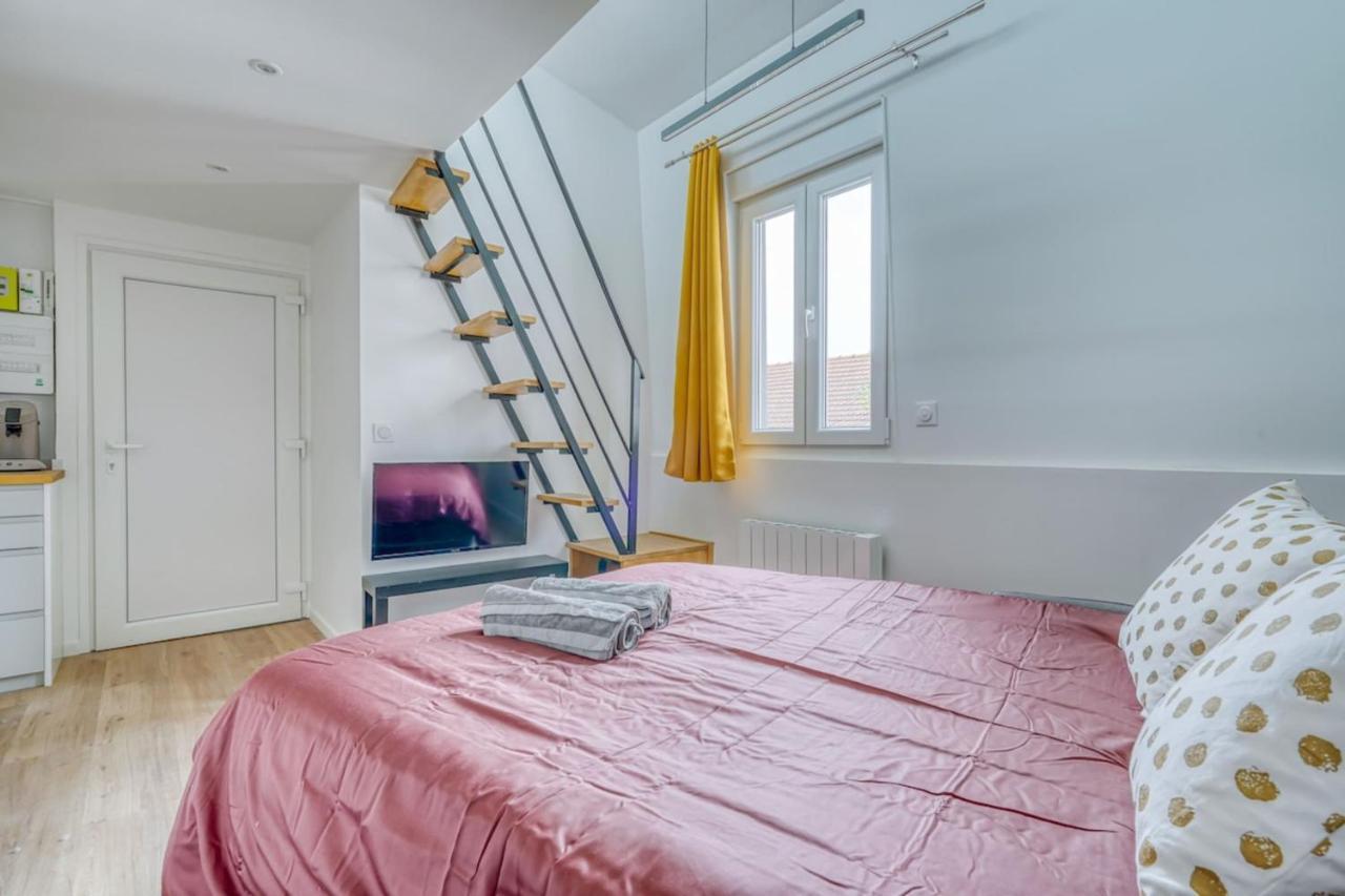 Studio Mezzanine 3-4 Pers Tout Equipe Wifi Apartment Montreuil  Exterior photo